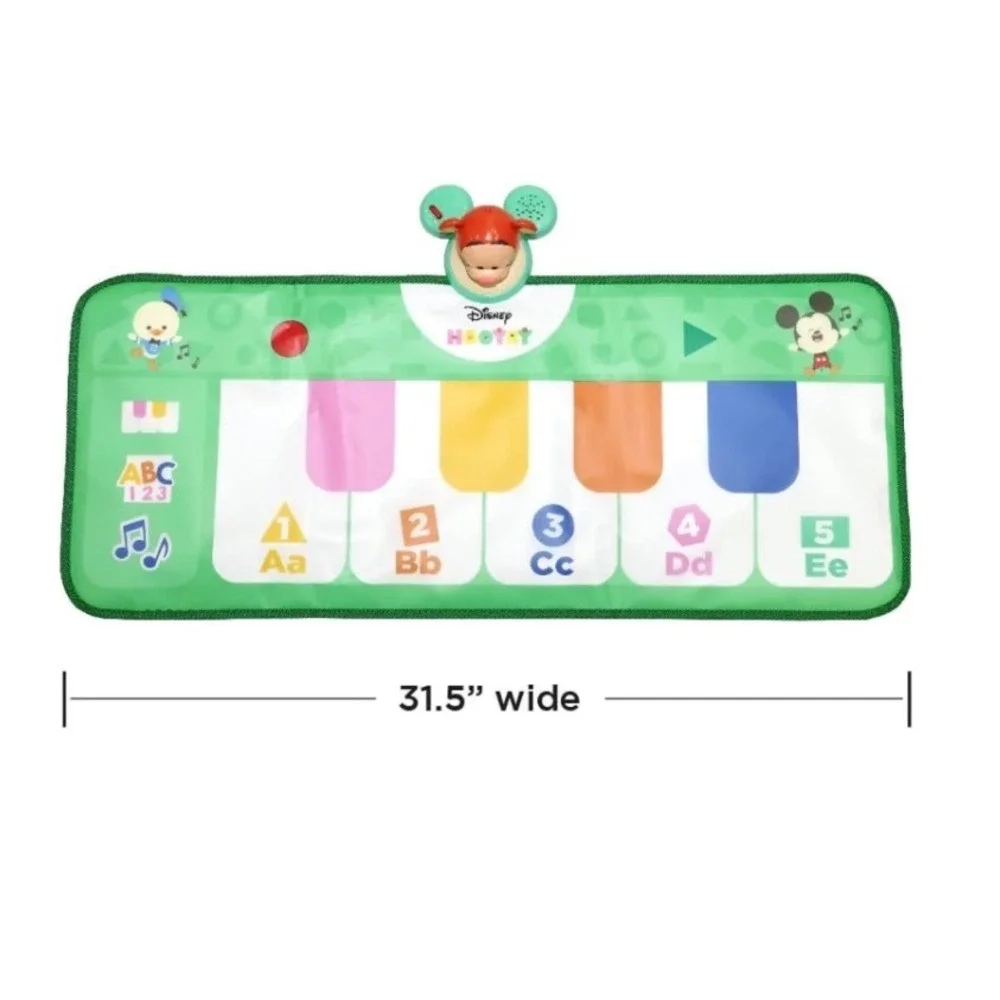 Disney Hooyay Tigger Mickey Musical Floor Piano Mat Toddler Educational Toy 18m+